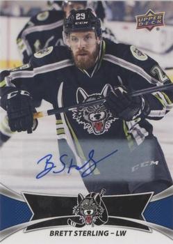 2016-17 Upper Deck AHL - Autographs #48 Brett Sterling Front