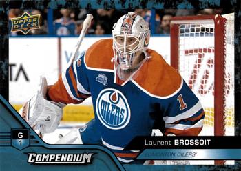 2016-17 Upper Deck Compendium - Blue #407 Laurent Brossoit Front