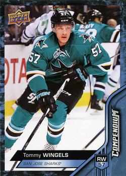 2016-17 Upper Deck Compendium - Blue #218 Tommy Wingels Front