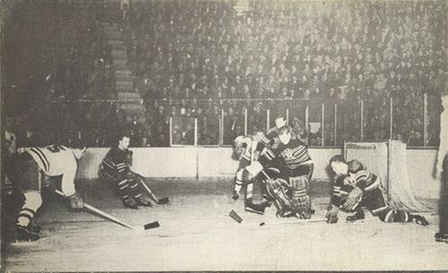 1948-52 Exhibits Canadian #NNO Chicago vs. Montreal Front