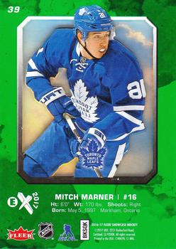 2016-17 Fleer Showcase - EX-2017 #39 Mitch Marner Back