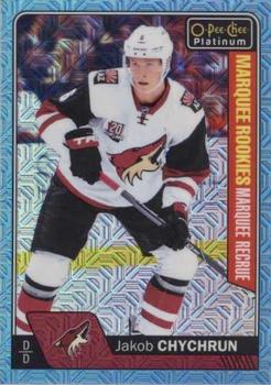 2016-17 O-Pee-Chee Platinum - Ice Blue Traxx #191 Jakob Chychrun Front