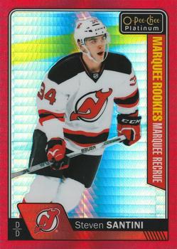 2016-17 O-Pee-Chee Platinum - Red Prism #194 Steven Santini Front