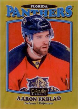 2016-17 O-Pee-Chee Platinum - Retro Gold Rainbow #R-21 Aaron Ekblad Front