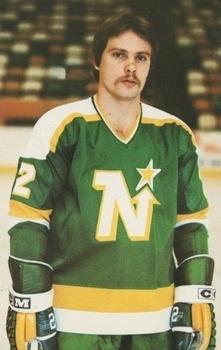 1981-82 Minnesota North Stars Postcards #9 Curt Giles Front