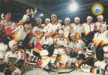 1995-96 IHA DEL (German) #427 Dieter Hegen / Benoit Doucet Front