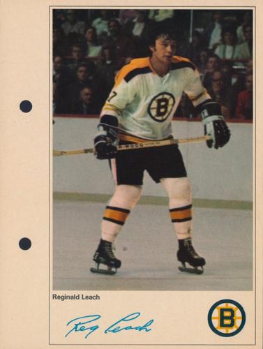 1971-72 Toronto Sun NHL Action Players #NNO Reginald Leach Front