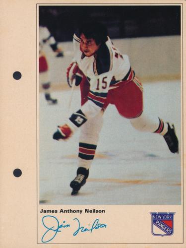 1971-72 Toronto Sun NHL Action Players #NNO James Anthony Neilson Front