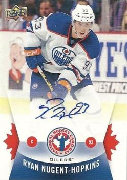 2015 Upper Deck National Hockey Card Day Canada - Autographs #NHCDAUTO-NH Ryan Nugent-Hopkins Front