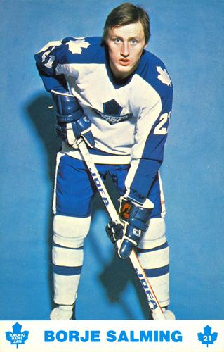 1977-78 Toronto Maple Leafs #NNO Borje Salming Front