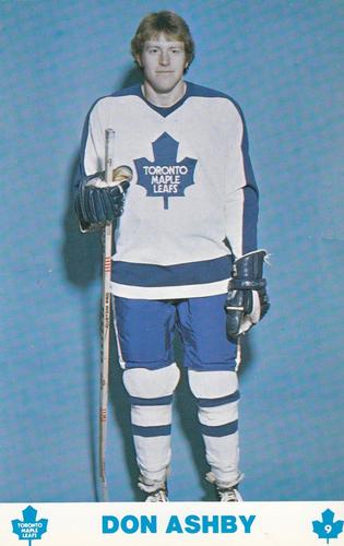 1977-78 Toronto Maple Leafs #NNO Don Ashby Front