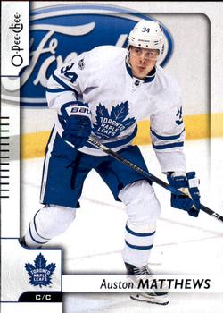 2017-18 O-Pee-Chee #1 Auston Matthews Front