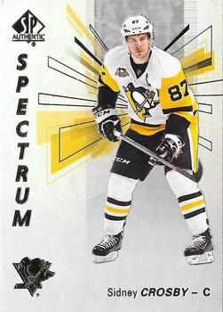 2016-17 SP Authentic - Spectrum FX #S-15 Sidney Crosby Front
