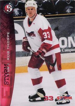 1996-97 SplitSecond Toledo Storm (ECHL) #NNO Rob Thorpe Front