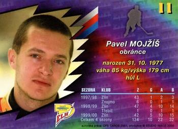 2000-01 Czech OFS #11 Pavel Mojzis Back