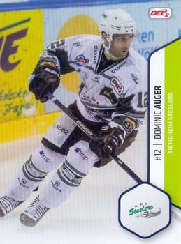 2016-17 Playercards (DEL2) #DEL2-005 Dominic Auger Front
