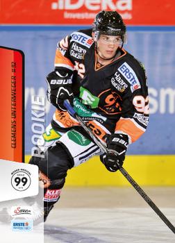 2013-14 Austrian EBEL #95 Clemens Unterweger Front