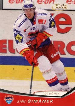 2008-09 Czech OFS #5 Jiri Simanek Front