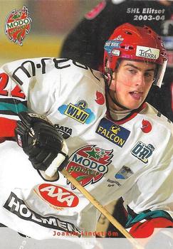 2003-04 SHL Elitset #109 Joakim Lindstrom Front