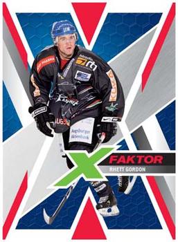 2008-09 Playercards (DEL) - X-Faktor #XF01 Rhett Gordon Front