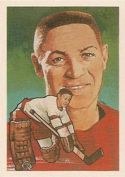 1987 Cartophilium Hockey Hall of Fame #46 Terry Sawchuk Front