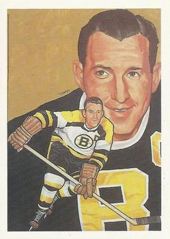 1987 Cartophilium Hockey Hall of Fame #165 Milt Schmidt Front