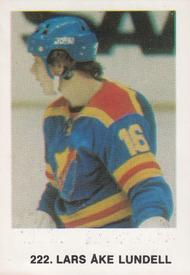 1973-74 Williams Hockey (Swedish) #222 Lars-Ake Lundell Front