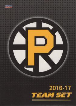 2016-17 Choice Providence Bruins (AHL) #NNO Header Card Front