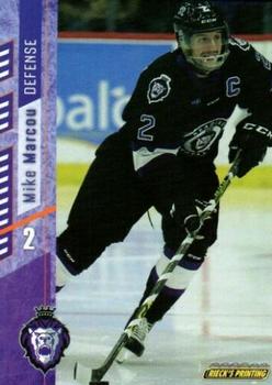 2016-17 Rieck's Printing Reading Royals (ECHL) #2 Mike Marcou Front