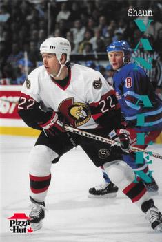 1996-97 Pizza Hut Ottawa Senators Postcards #NNO Shaun Van Allen Front
