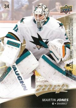 2017-18 Upper Deck MVP - Puzzle Backs #34 Martin Jones Front