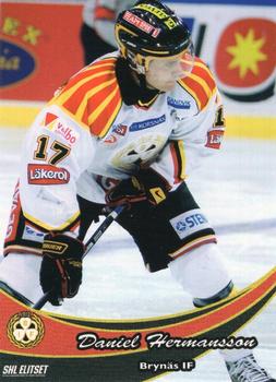 2009-10 SHL Elitset #9 Daniel Hermansson Front