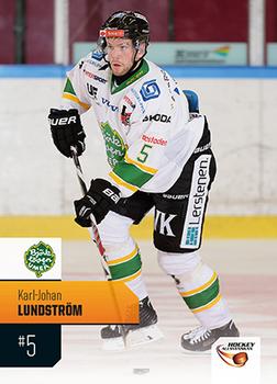 2014-15 HockeyAllsvenskan #HA-104 Karl-Johan Lundstrom Front
