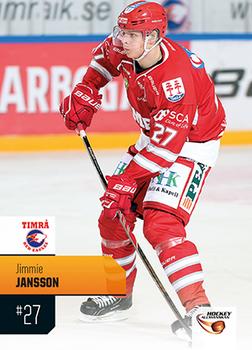 2014-15 HockeyAllsvenskan #HA-268 Jimmie Jansson Front
