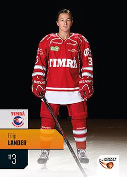2014-15 HockeyAllsvenskan #HA-269 Filip Lander Front