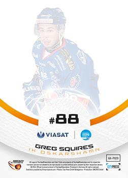 2014-15 HockeyAllsvenskan - Prime Imports #HA-PI09 Greg Squires Back