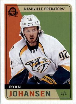 2017-18 O-Pee-Chee - Retro Blank Back #NNO Ryan Johansen Front