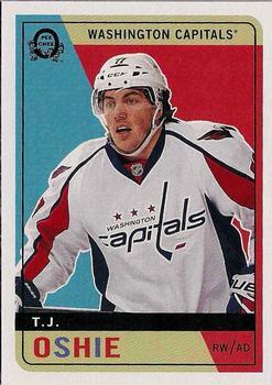 2017-18 O-Pee-Chee - Retro Blank Back #NNO T.J. Oshie Front