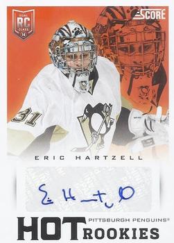 2013-14 Panini Rookie Anthology - 2013-14 Score Update: Hot Rookies Signatures #736 Eric Hartzell Front