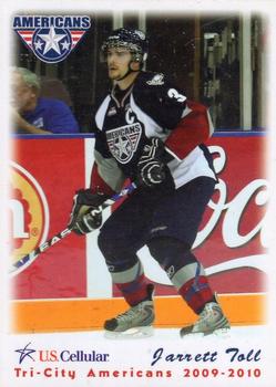 2009-10 Grandstand Tri-City Americans (WHL) #2 Jarrett Toll Front