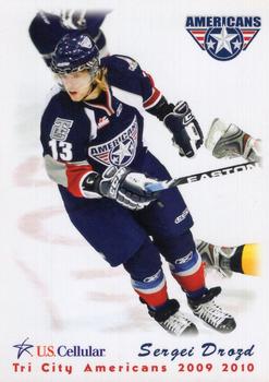 2009-10 Grandstand Tri-City Americans (WHL) #10 Sergei Drozd Front