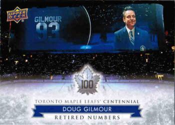 2017 Upper Deck Toronto Maple Leafs Centennial #134 Doug Gilmour Front