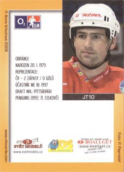 2006-07 Czech OFS - Jagr Team #JT10 Josef Melichar Back