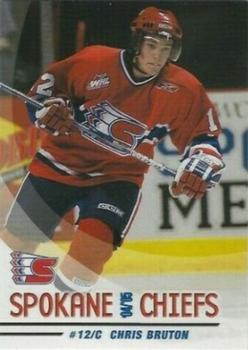 2004-05 Grandstand Spokane Chiefs (WHL) #NNO Chris Bruton Front