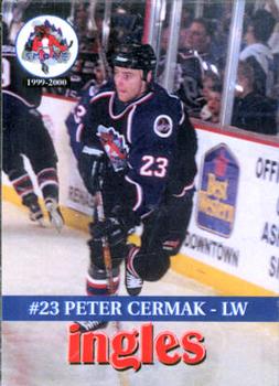 1999-00 Roox Asheville Smoke (UHL) #NNO Peter Cermak Front