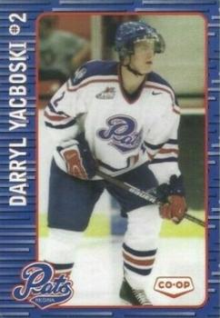 2002-03 Co-op Regina Pats (WHL) #NNO Darryl Yacboski Front