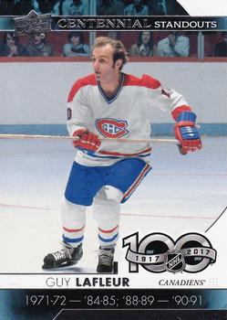 2017-18 Upper Deck - Centennial Standouts #CS-44 Guy Lafleur Front