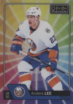 2016-17 O-Pee-Chee Platinum - Rainbow Color Wheel #51 Anders Lee Front