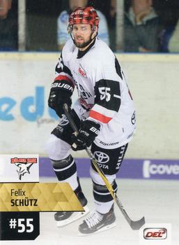 2017-18 Playercards (DEL) #DEL-098 Felix Schütz Front