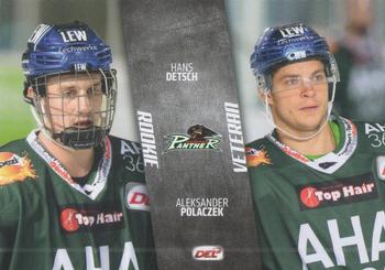 2017-18 Playercards (DEL) #DEL-271 Hans Detsch / Aleksander Polaczek Front